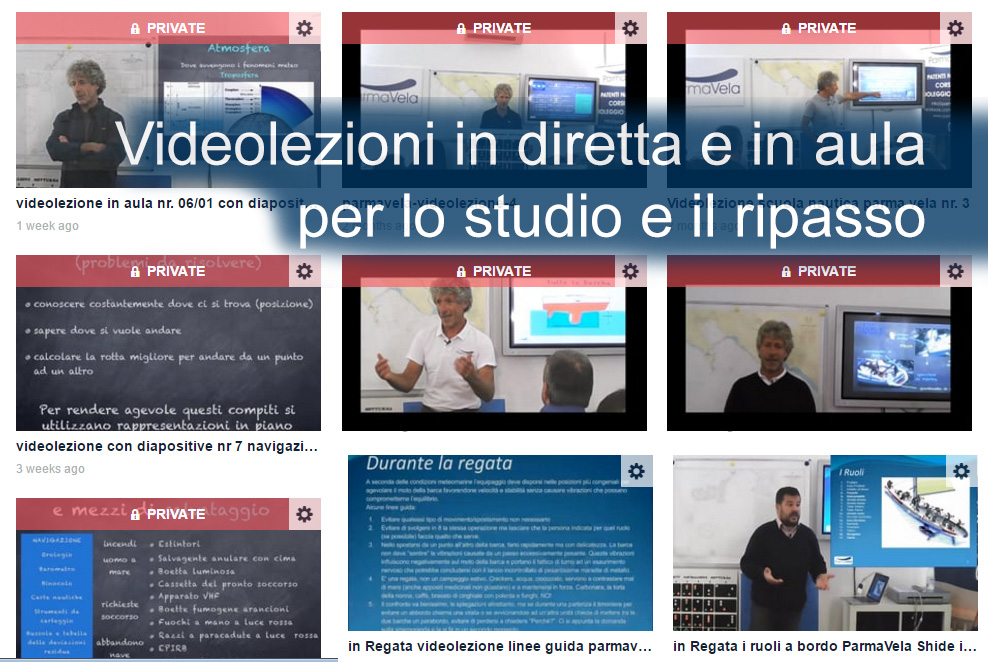 Video lezioni in aula e esami simulazione