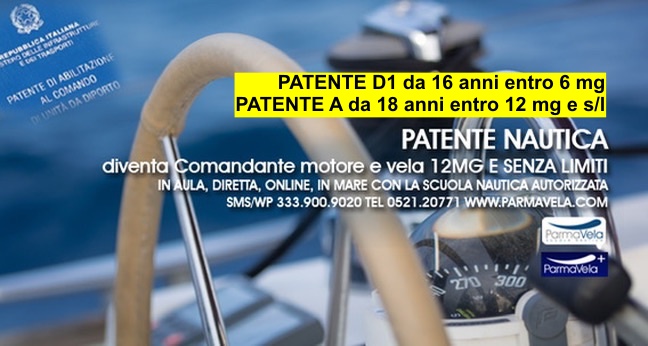 D1 PATENTE LIMITATA SIMULATORE QUIZ Corso patente nautica TIPO D1